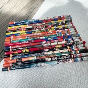 Lot of NEW Vintage Sports pencils